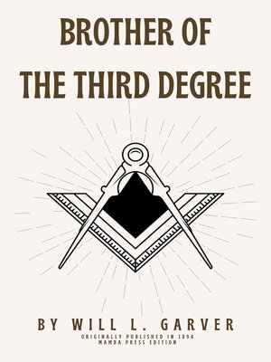 cover image of Brother of the Third Degree